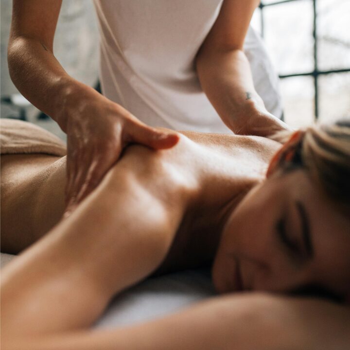 Massage sportif du dos